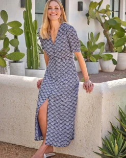 Button Through Midi Dress^Pure Collection Discount