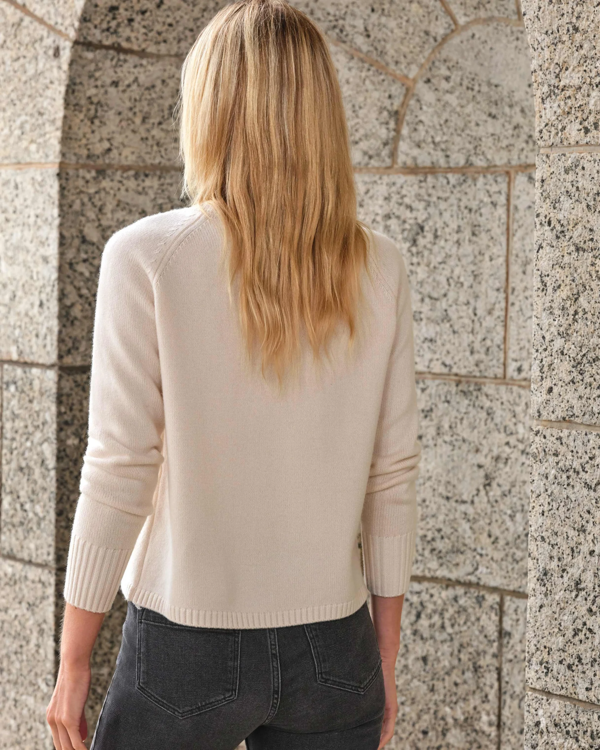 Cashmere Blend Hand Embroidered Sweater^Pure Collection Best