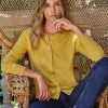 Cashmere Crew Neck Cardigan^Pure Collection Sale