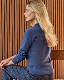 Cashmere Crew Neck Cardigan^Pure Collection Clearance