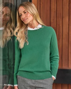 Cashmere Crew Neck Sweater^Pure Collection Outlet