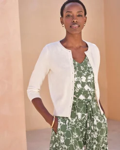 Cashmere Cropped Cardigan^Pure Collection Outlet