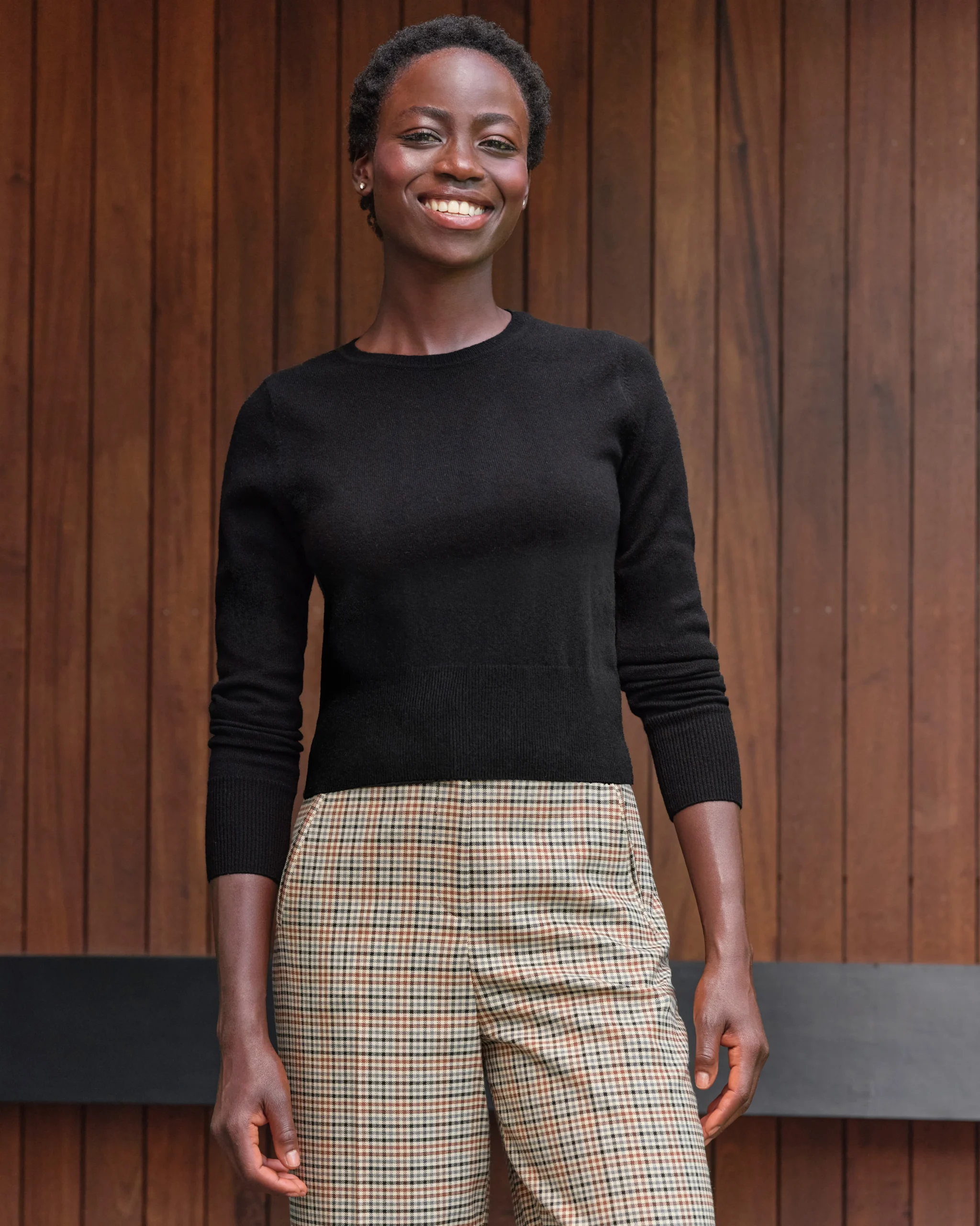 Cashmere Cropped Sweater^Pure Collection New