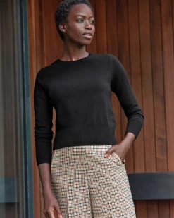 Cashmere Cropped Sweater^Pure Collection New