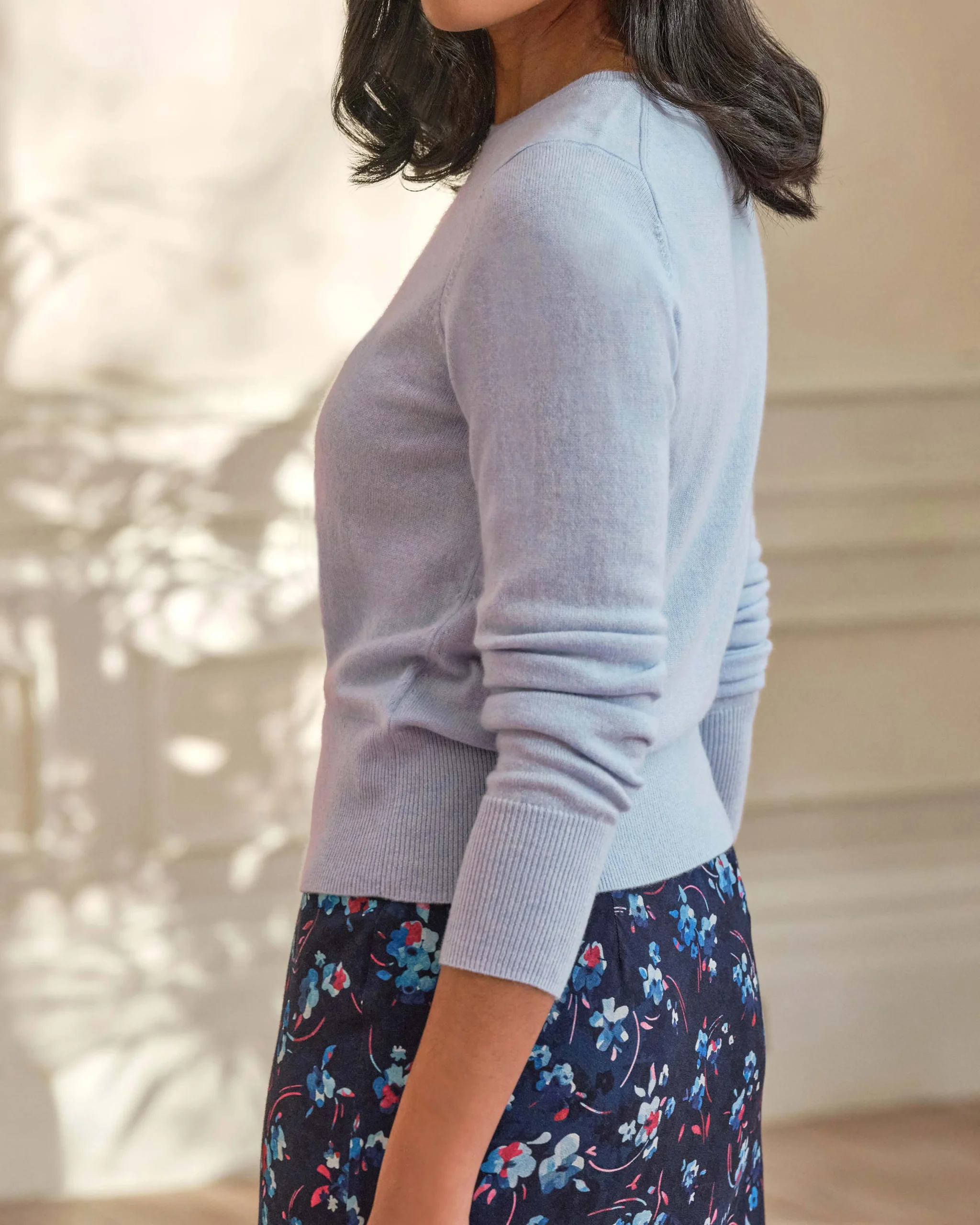Cashmere Cropped Sweater^Pure Collection Online