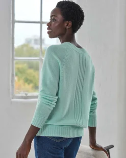Cashmere Lofty Raglan Sleeve Jumper^Pure Collection New