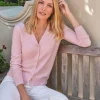 Cashmere V Neck Cardigan^Pure Collection Fashion