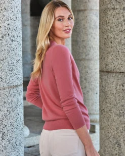 Cashmere V Neck Cardigan^Pure Collection Hot
