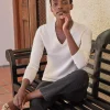 Cashmere V Neck Sweater^Pure Collection Outlet