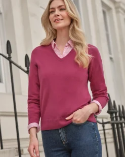 Cashmere V Neck Sweater^Pure Collection Clearance