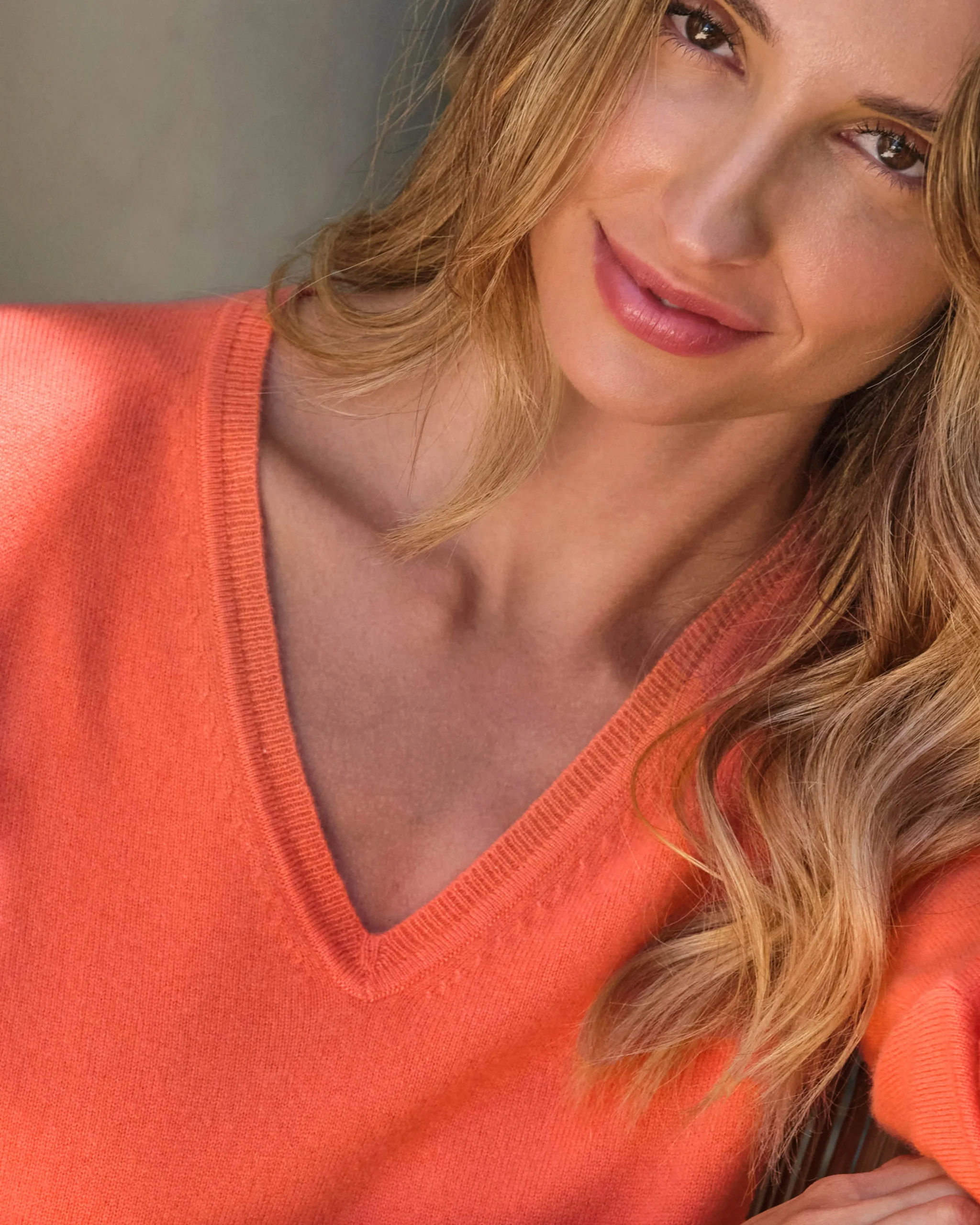 Cashmere V Neck Sweater^Pure Collection Clearance