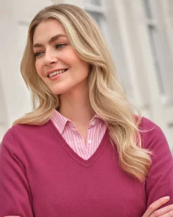 Cashmere V Neck Sweater^Pure Collection Clearance