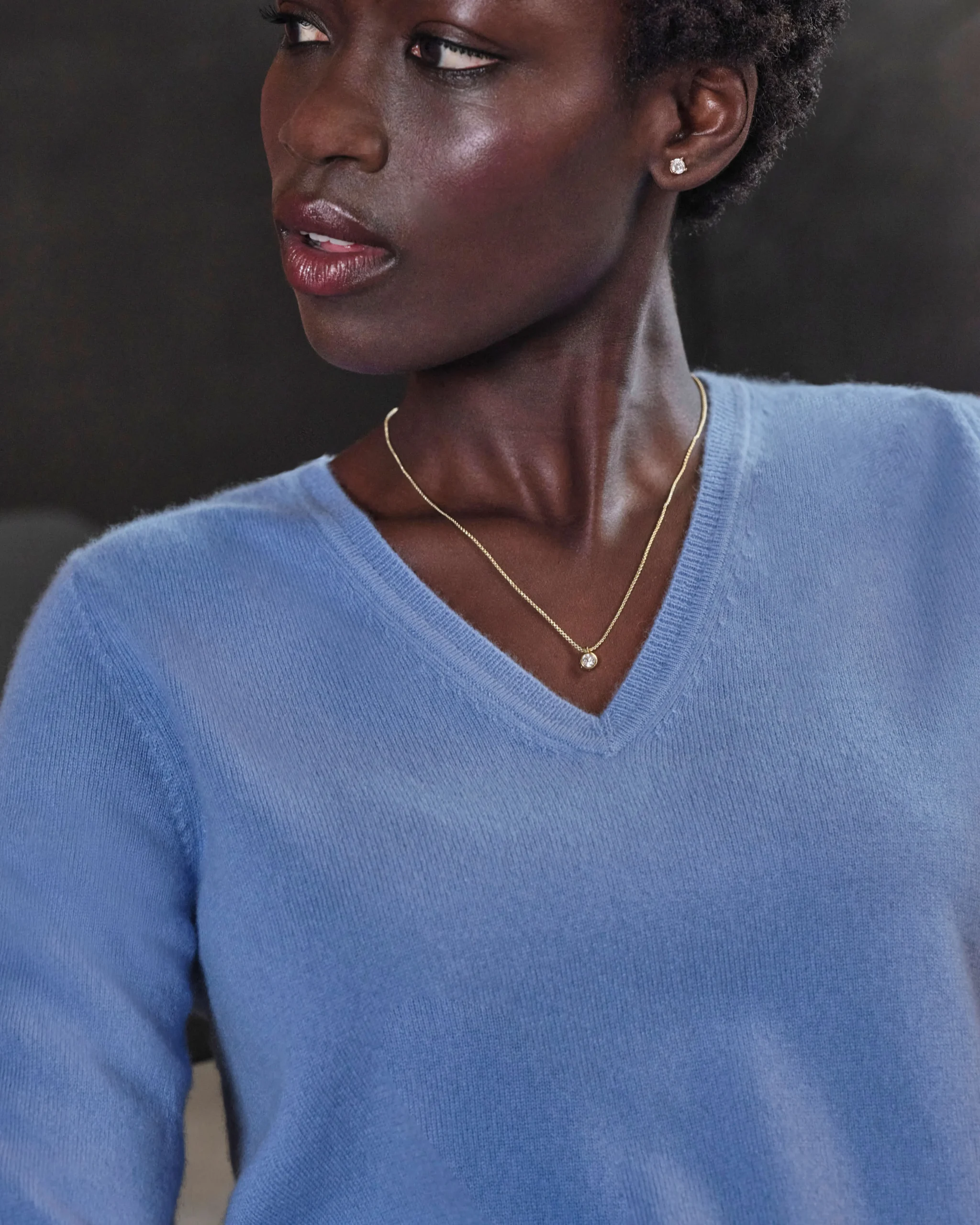 Cashmere V Neck Sweater^Pure Collection Hot