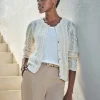 Cotton Pearl Cardigan^Pure Collection Hot