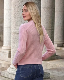 Cotton Wool Mini Cable Cardigan^Pure Collection Discount