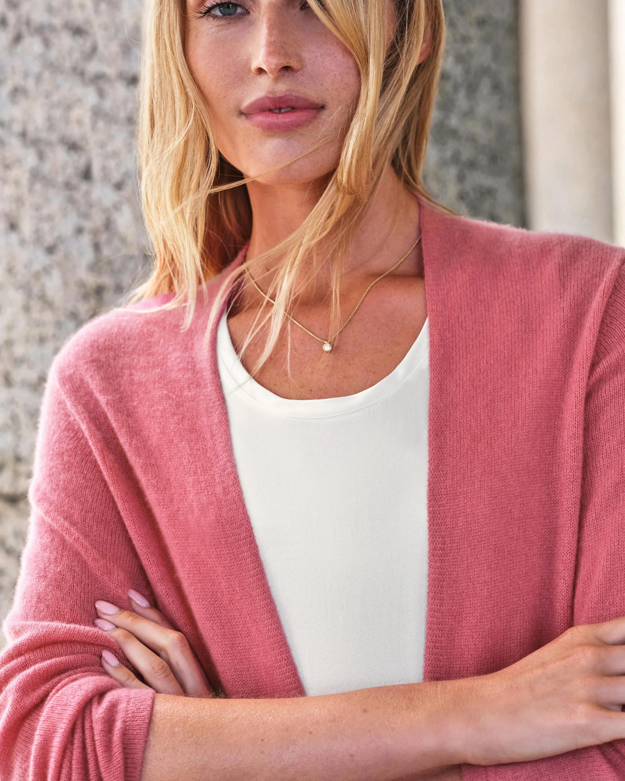 Gassato Lightweight Cashmere Swing Cardigan^Pure Collection Online