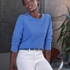 Long Sleeve Button Detail Top^Pure Collection Outlet