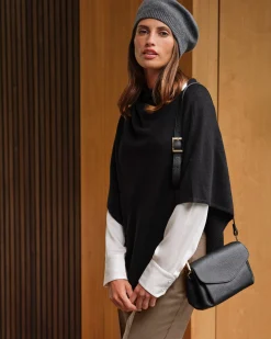 Organic Cashmere Gassato Poncho^Pure Collection Outlet