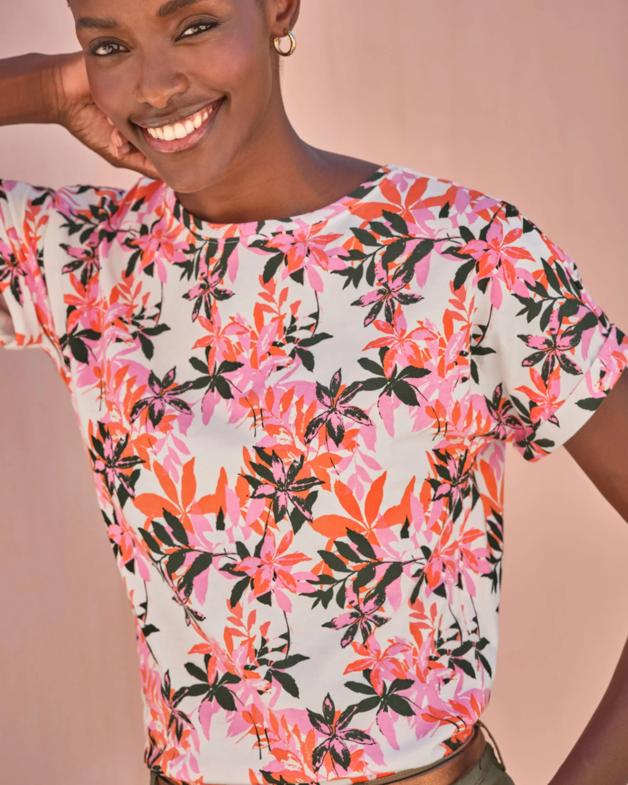 Printed Super Soft Cotton T Shirt^Pure Collection Clearance