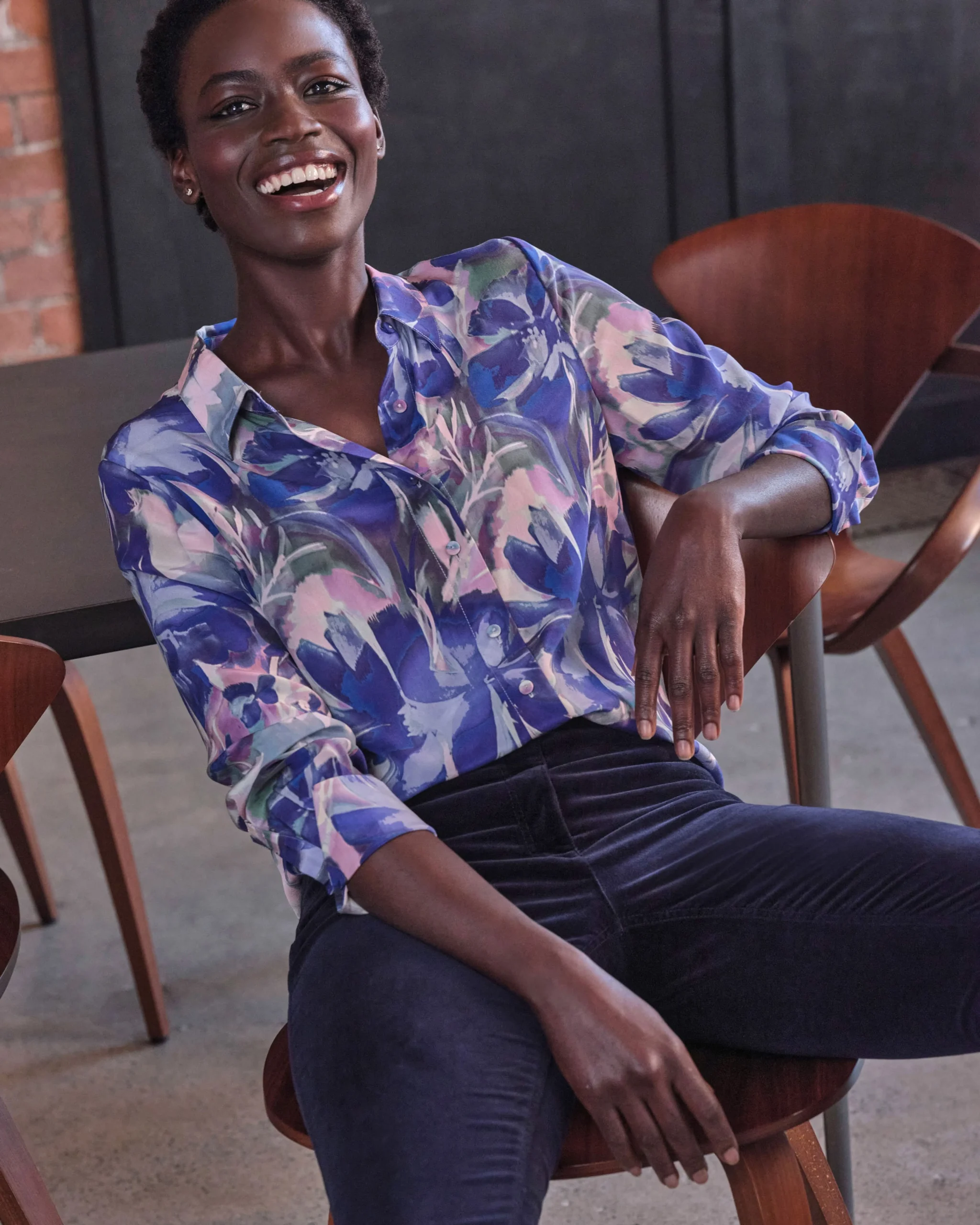 Pure Washed Silk Shirt^Pure Collection Outlet