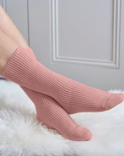 Ribbed Cashmere Socks^Pure Collection Discount