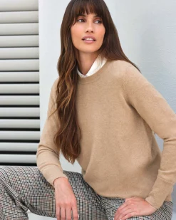 Womens Cashmere Boyfriend Sweater^Pure Collection Online