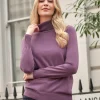 Womens Cashmere Polo Neck Sweater^Pure Collection Sale