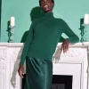 Womens Cashmere Polo Neck Sweater^Pure Collection Clearance