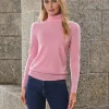 Womens Cashmere Polo Neck Sweater^Pure Collection Hot