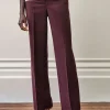 Wool Blend High Waist Trouser^Pure Collection Hot