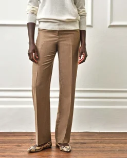 Wool Blend High Waist Trouser^Pure Collection Hot