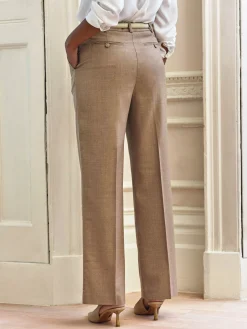 Wool Blend High Waist Trouser^Pure Collection Hot